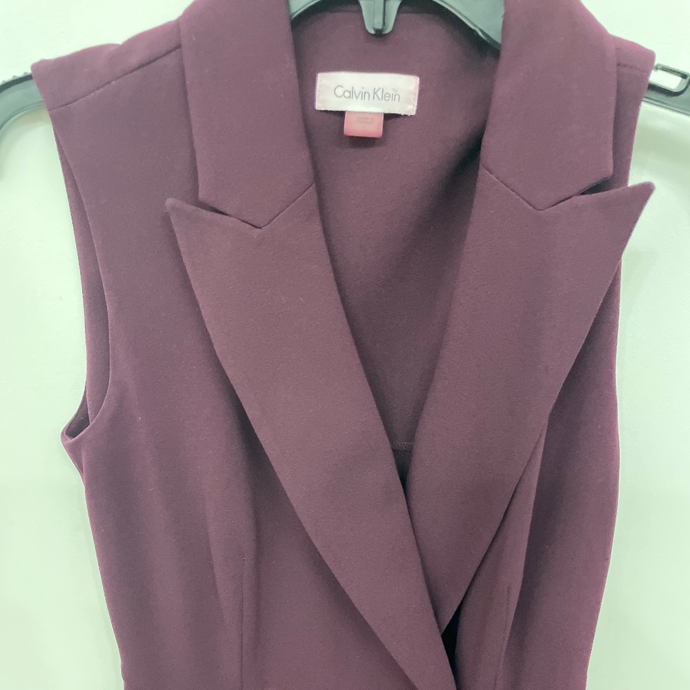 Calvin Klein wrap dress
